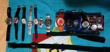 Relógios Swatch, Polar, KTM, Husqvarna, Tissot, Ray Ban Colecionadores