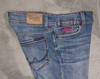 Spodnie Superdry r. 28/30 pas 76 cm Cigarette slim