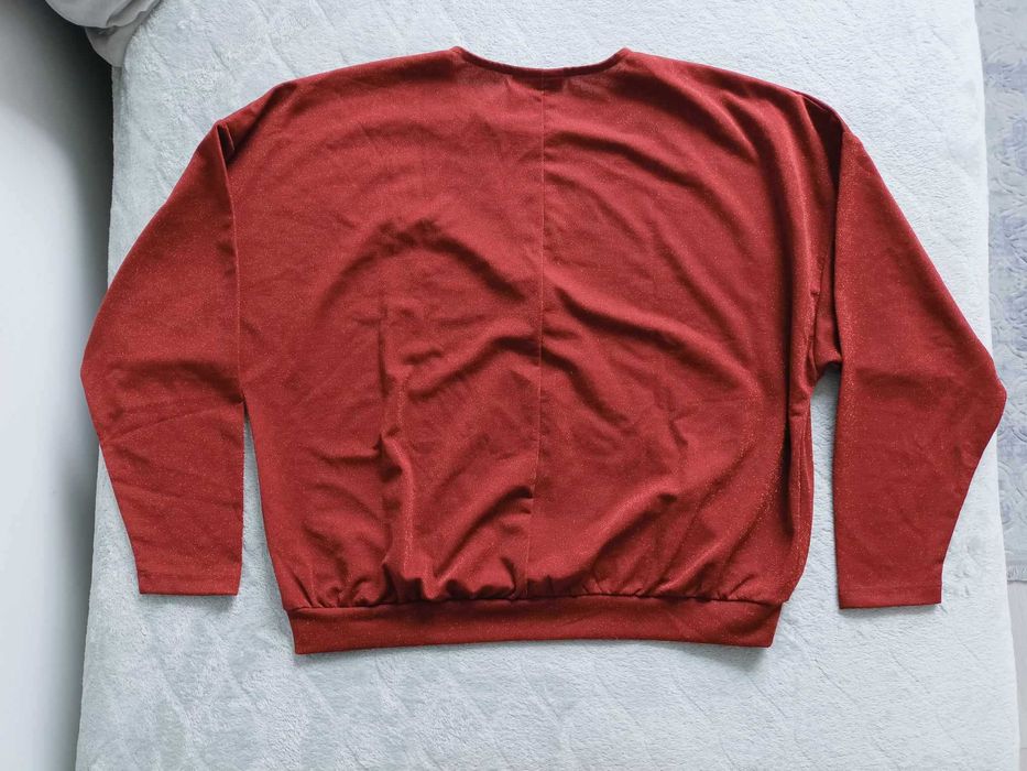 NOWA Z METKĄ damska, mieniąca się bluzka KappAhl - rozmiar M