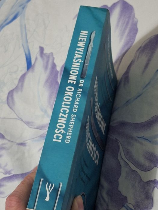 dr Richard Shepherd Niewyjaśnione Okoliczności książka medycyna sądowa