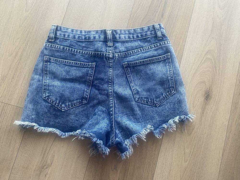 Spodenki jeansowe szorty Shein
