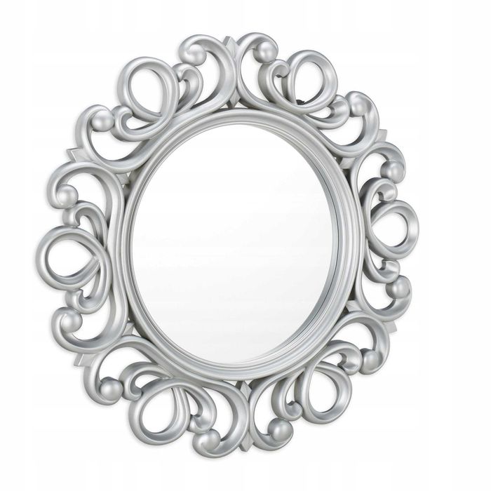 Lustro okrągłe ścienne dekoracyjne 50cm Relaxdays