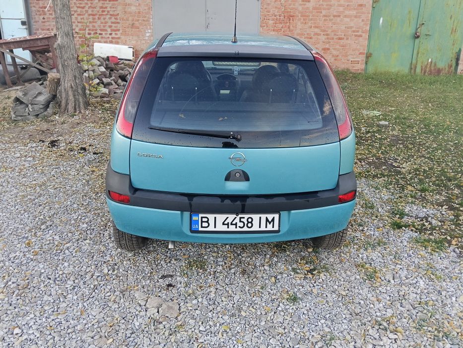 Opel corsa c газ/бензин