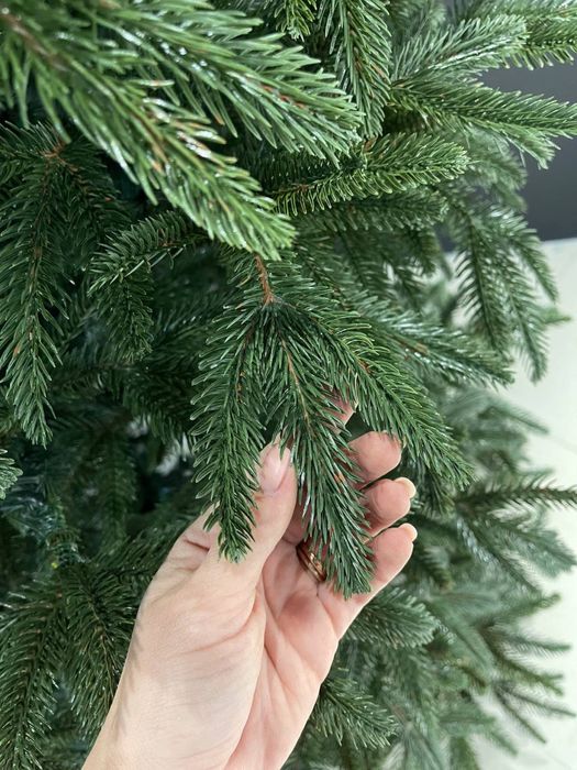 Скидки! Искусственная литая ель премиум класса Смерека Штучна ялинка!