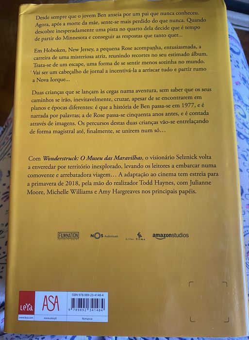 Livro Wonderstruck O Museu das Maravilhas