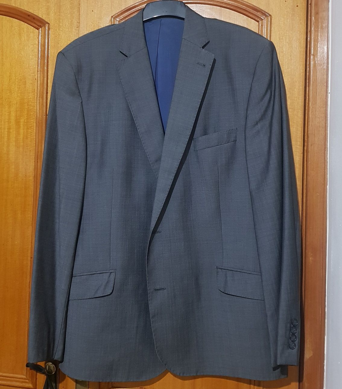 Blazer Homem cinza T58 NOVO Todo forrado no interior
