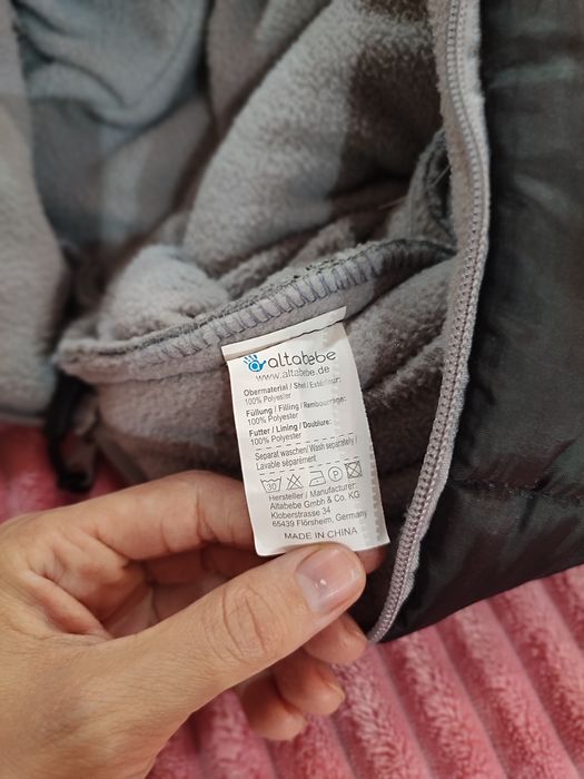 Зимний конверт в автокресло, люльку altabebe 0-6 мес.