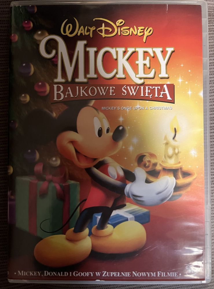 Mickey Bajkowe Święta dvd Disney UNIKAT