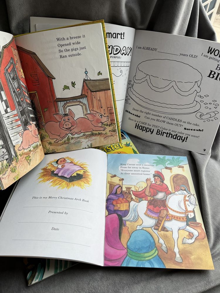 Zestaw 5 książek po angielsku dla dzieci, dwujęzyczność