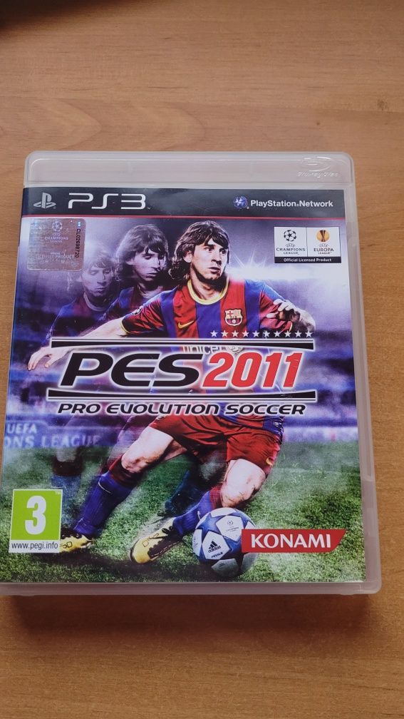 PES Pro Evolution Soccer 2011 PS3 PlayStation 3 Konami Gra