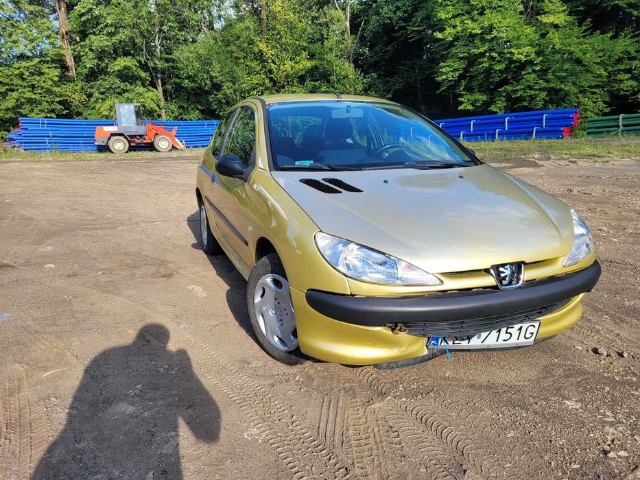 Peugeot 206 1.1 benzyna.