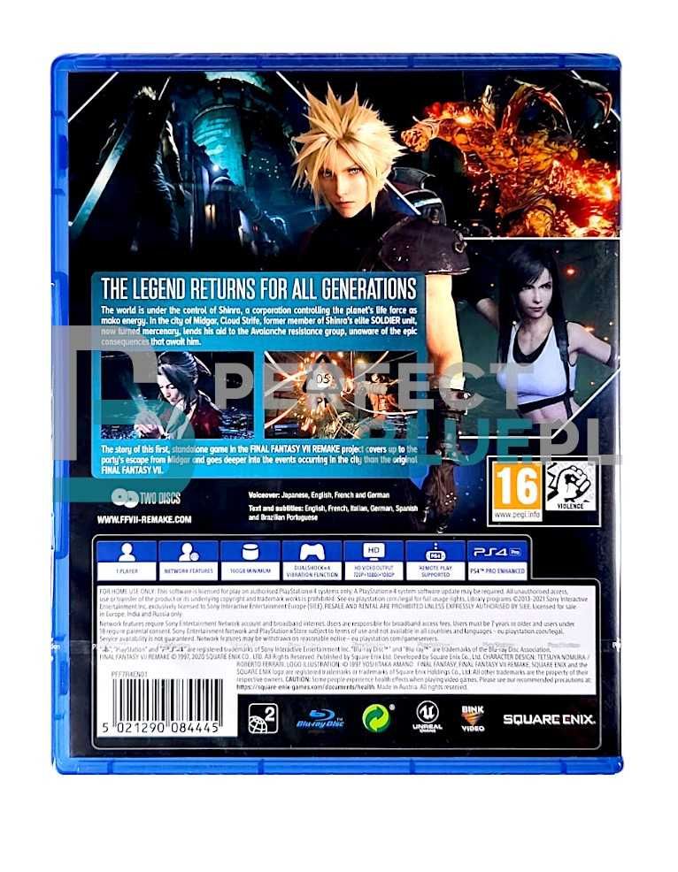 Final Fantasy VII Remake / Gra PS4 / Skup Gier / Mokotów / Warszawa