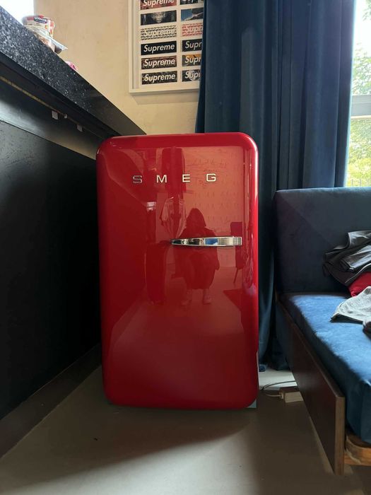 SMEG Lodówka 50’s Style Czerwona FAB10HLR