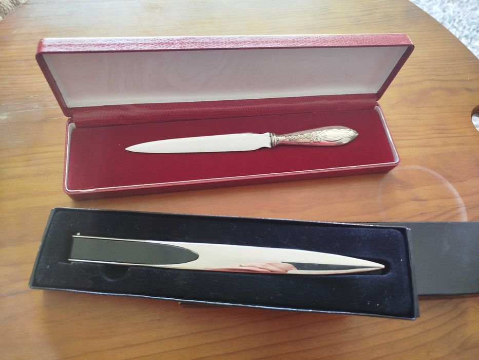 Abre cartas com estojo