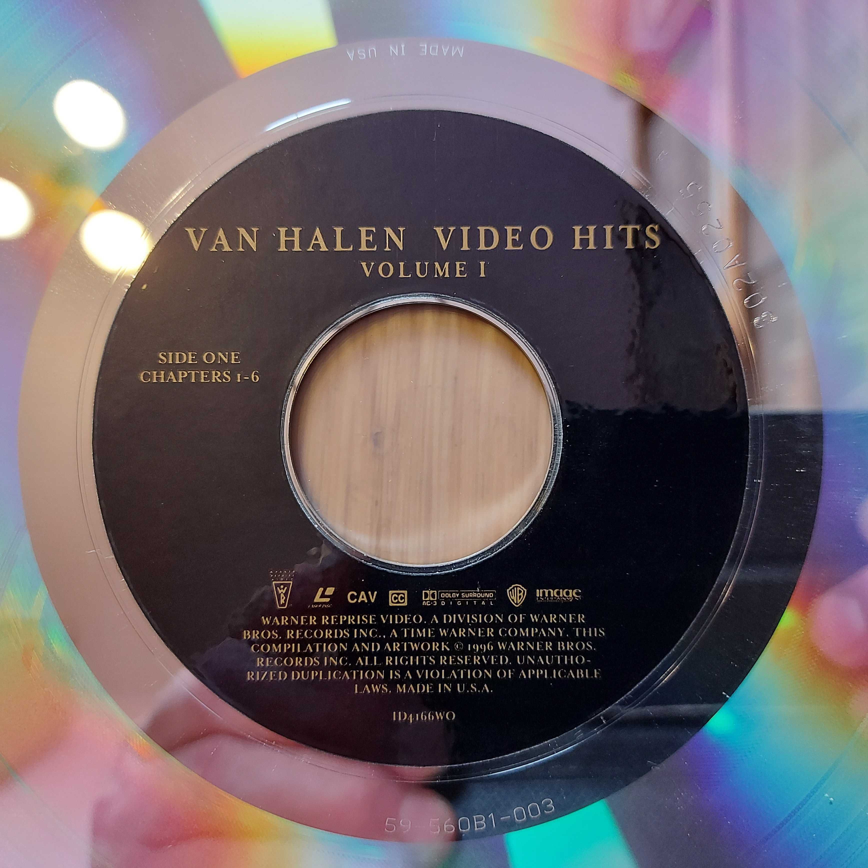 Laserdisc  Van Halen  Video Hits Vol. 1, USA  1996 (NM-/EX)