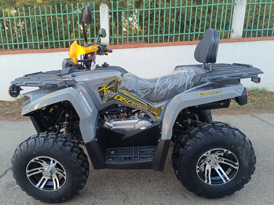 Nowy DUŻY QUAD Barton DISCOVER 200 Homologacja Mocny Wyciągarka RATY