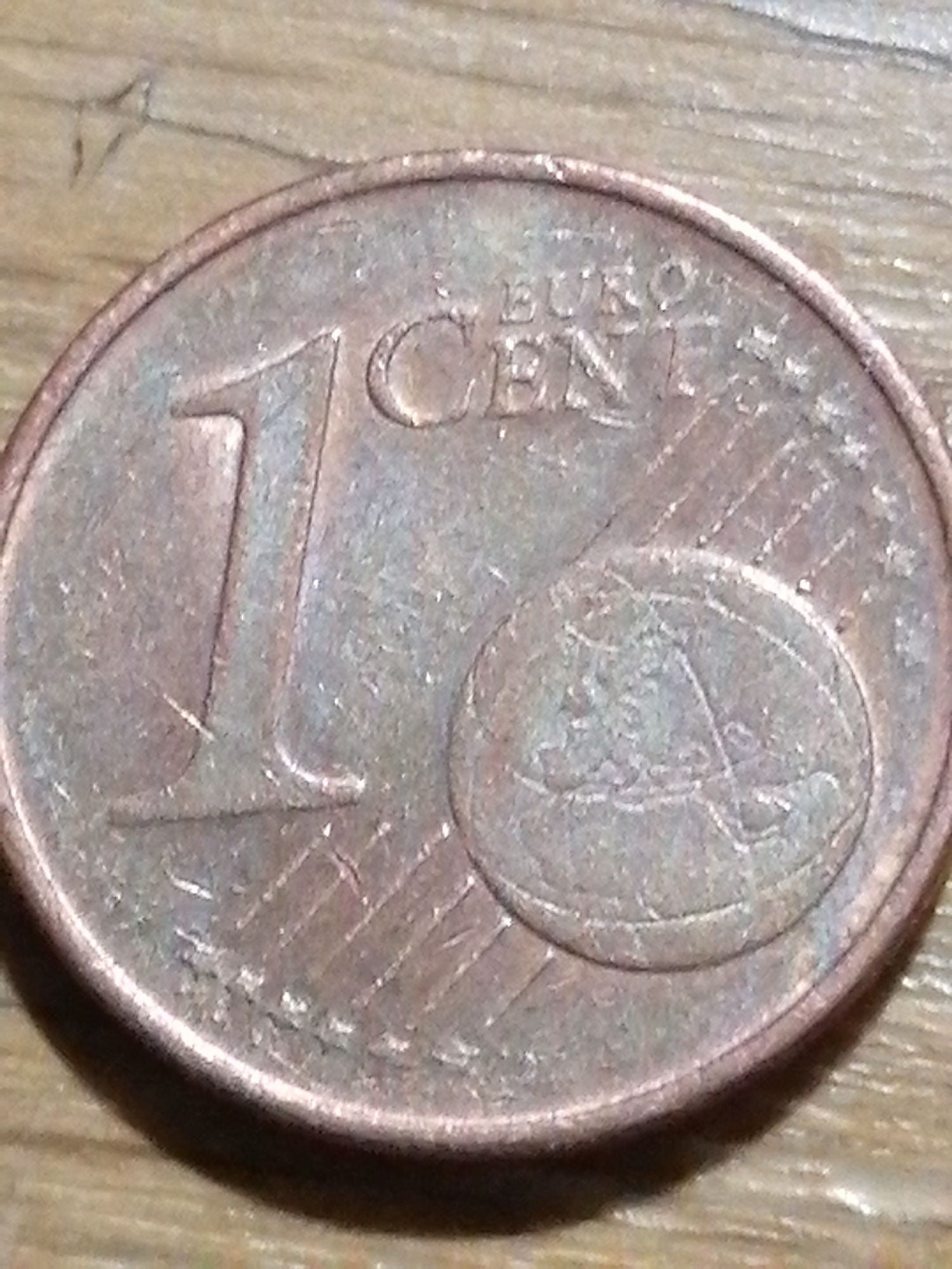 Vendo moeda rara de 1 cêntimo