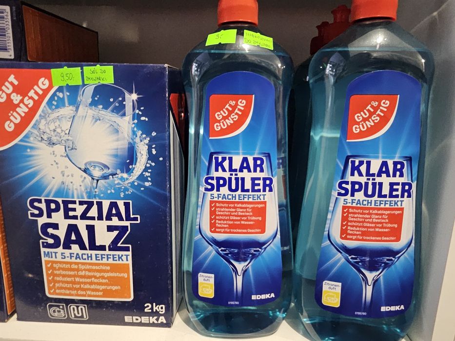 Nabłyszczacz do zmywarki niemiecki