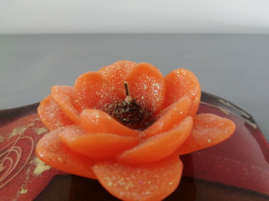 Suporte com velas