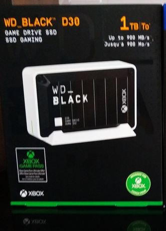 Портативний SSD WD Black D30 1TB, новий