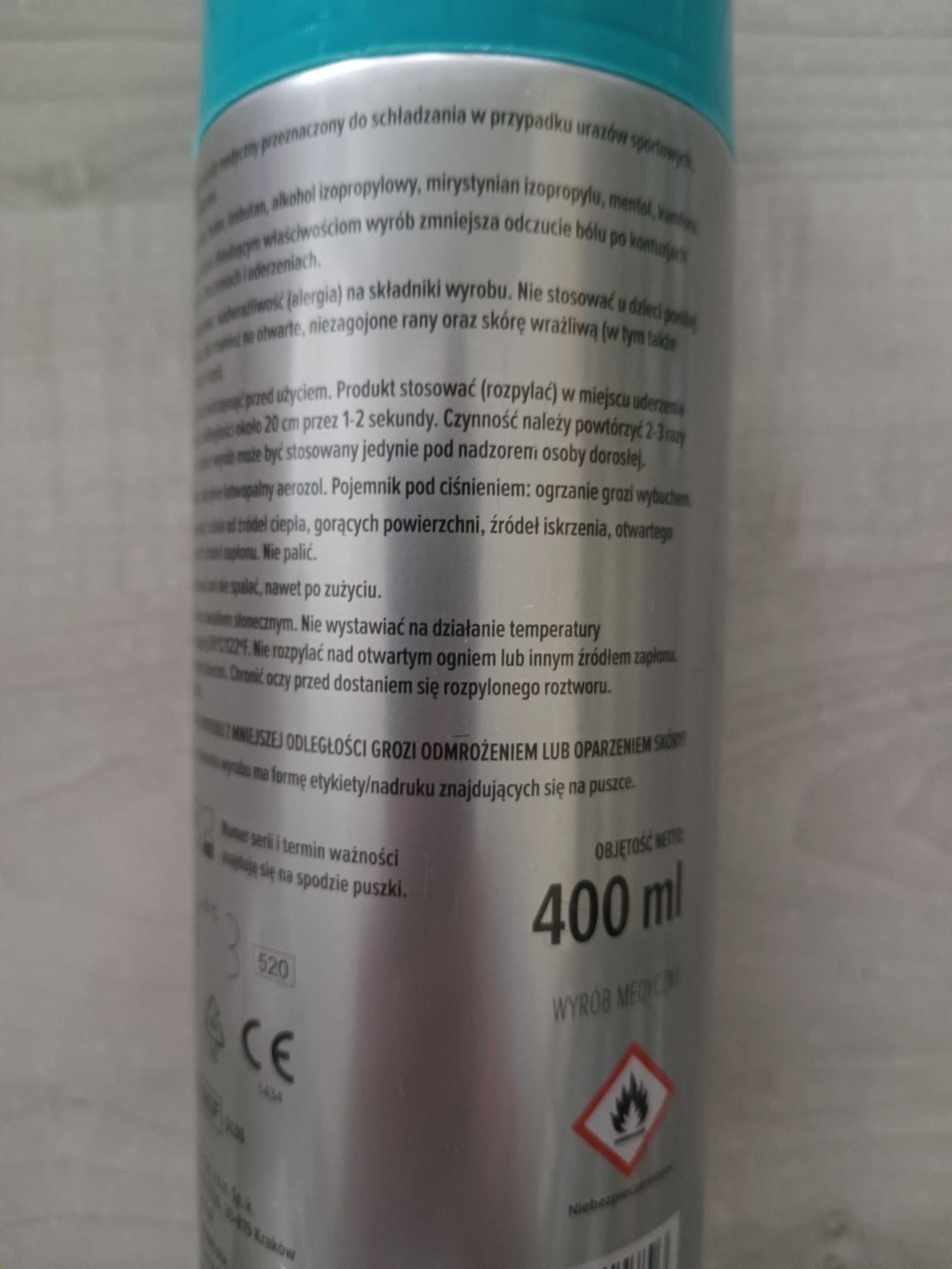 Chłodzący ICE spray Apteo 400 ml