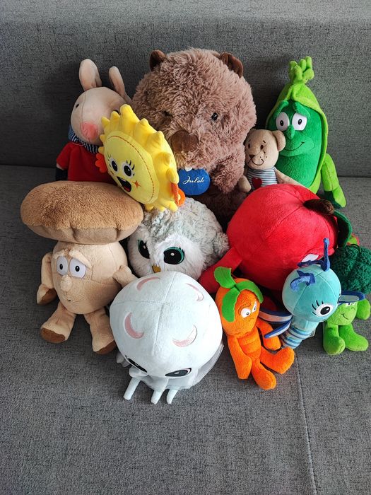 Maskotki pluszaki Biedronka