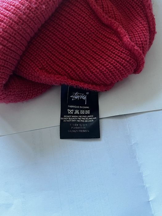 Шапка Stussy red