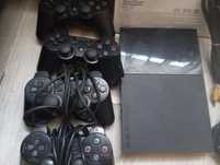 2 szt PlayStation 2 slim+ 6padów+3karty pam