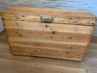 Skrzynia kufer drewniana dekoracja rustykalna rarytas
