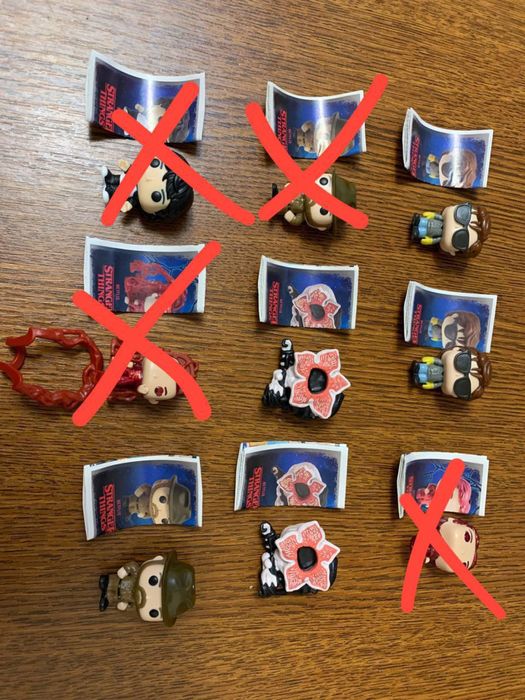 Обмен игрушек с осд / Очень странные дела / stranger things