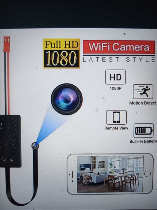 Мини видео камера HD 1080P Wi-Fi Sports