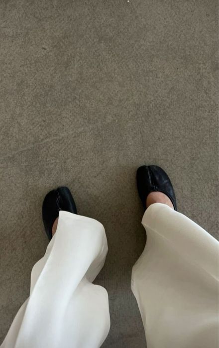 Чорні балетки таби Tabi Ballerinas Maison Margiela 38,39