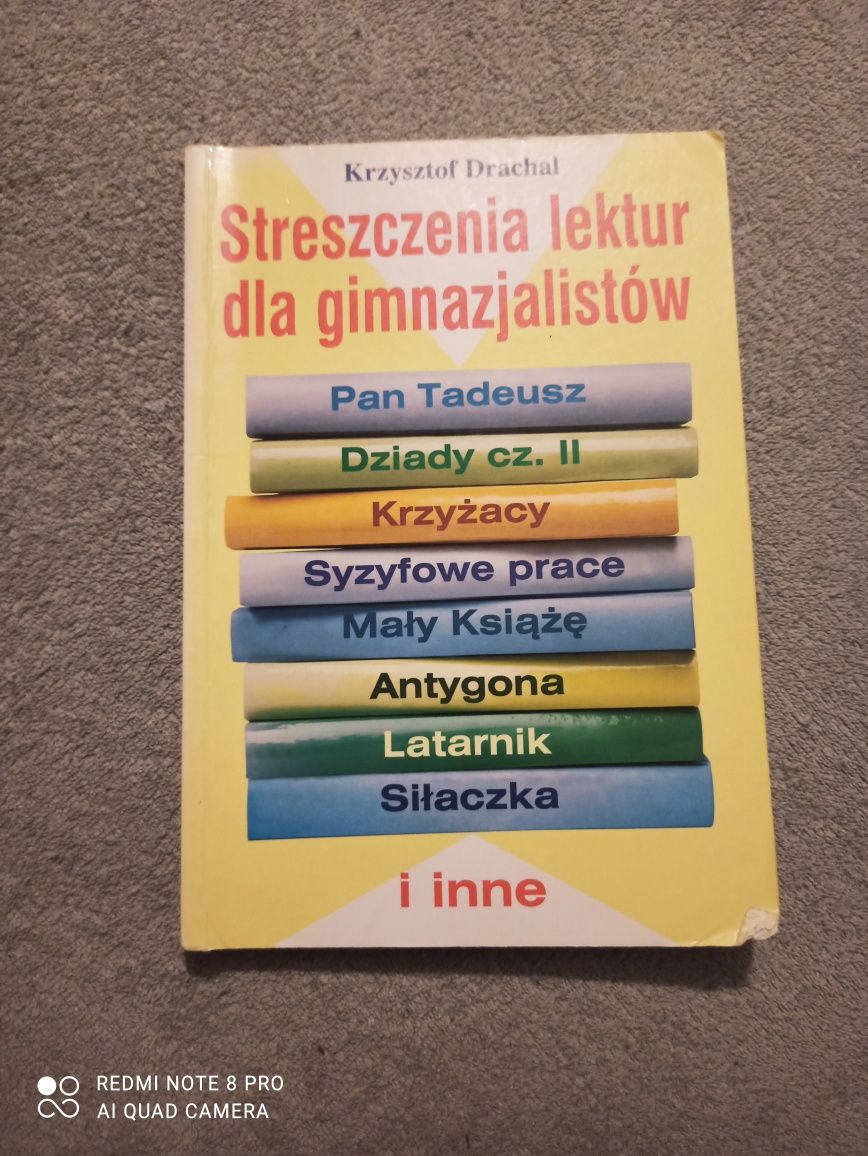 Streszczenia lektur