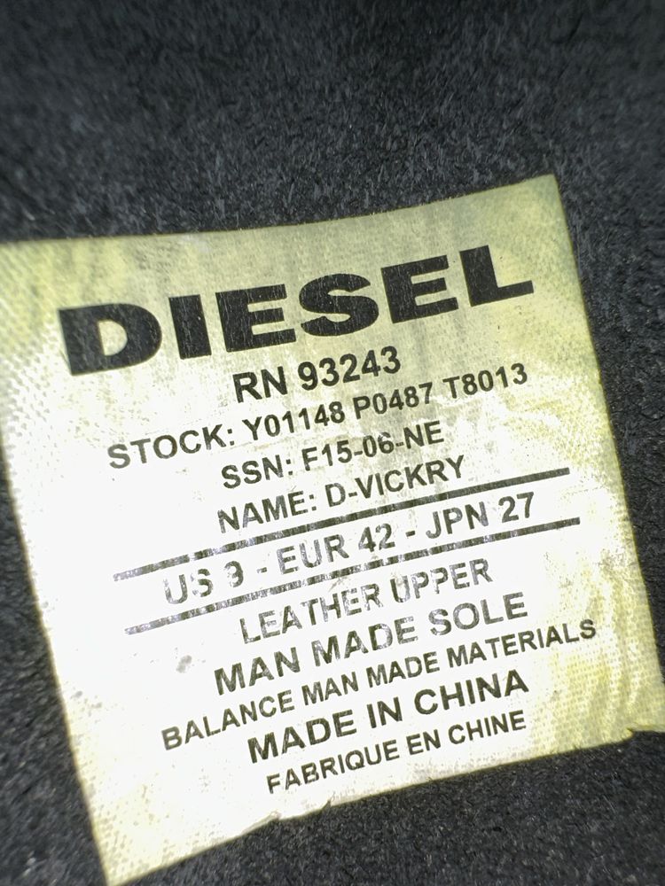 Buty Diesel 42 Skórzane