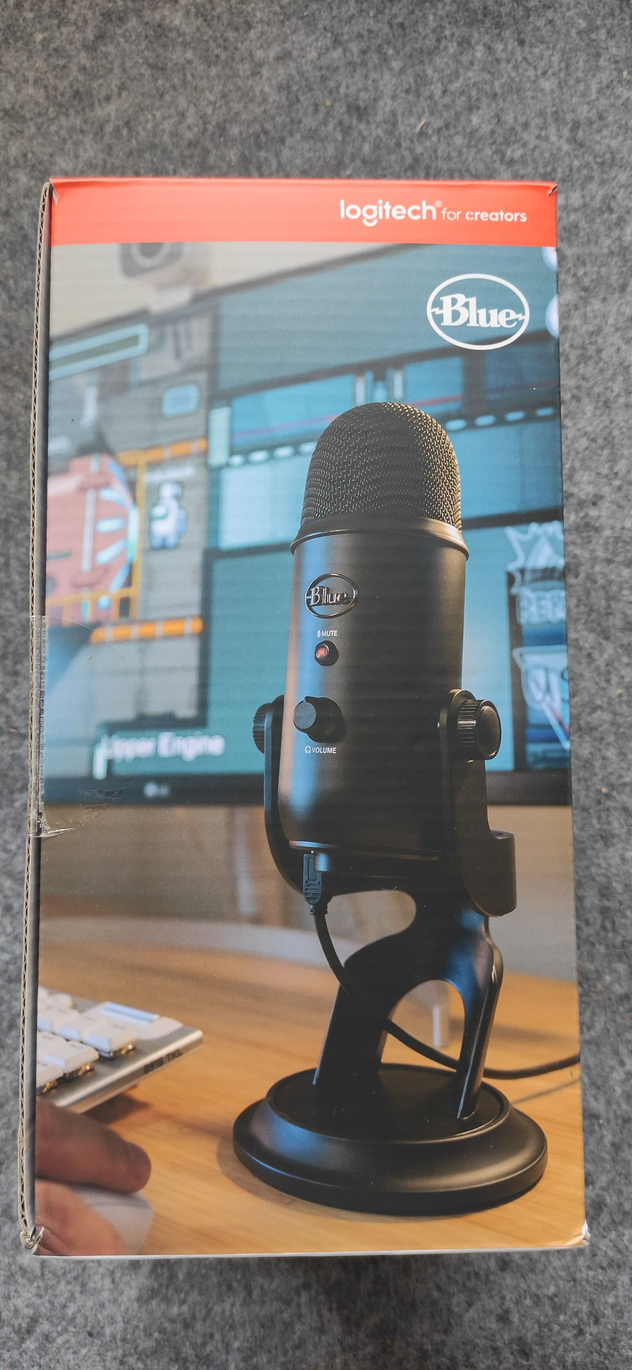 Mikrofon blue yeti (czarny) *Nowy zaplombowany!*