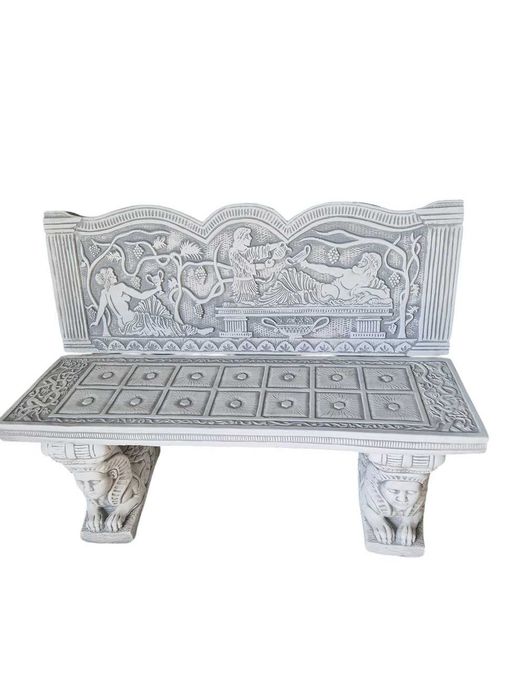 ławka ogrodowa egipska figura ogrodowa