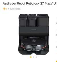 Aspirador Robô ROBOROCK Roborock S7 Max Ultra novo