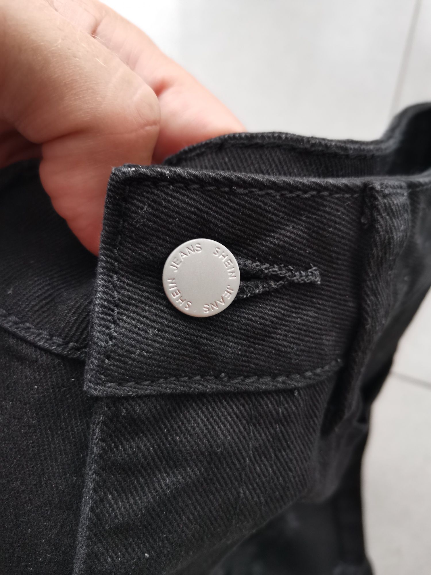 Shein damskie spodnie jeansowe NOWE