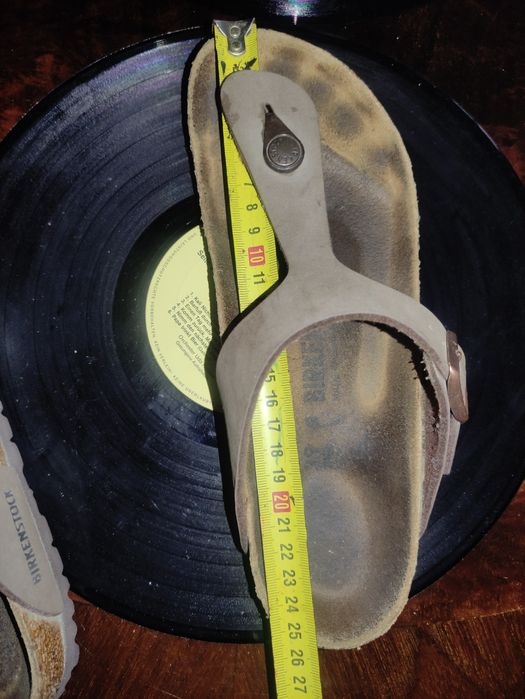 Birkenstock japonki brązowe