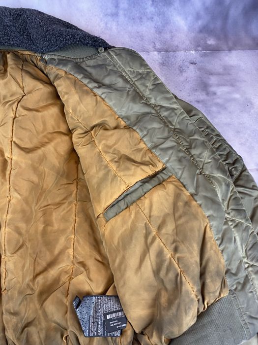 Zara MA-1 Bomber Jacket Khaki Washed Новий Бомбер Зара Л розмір