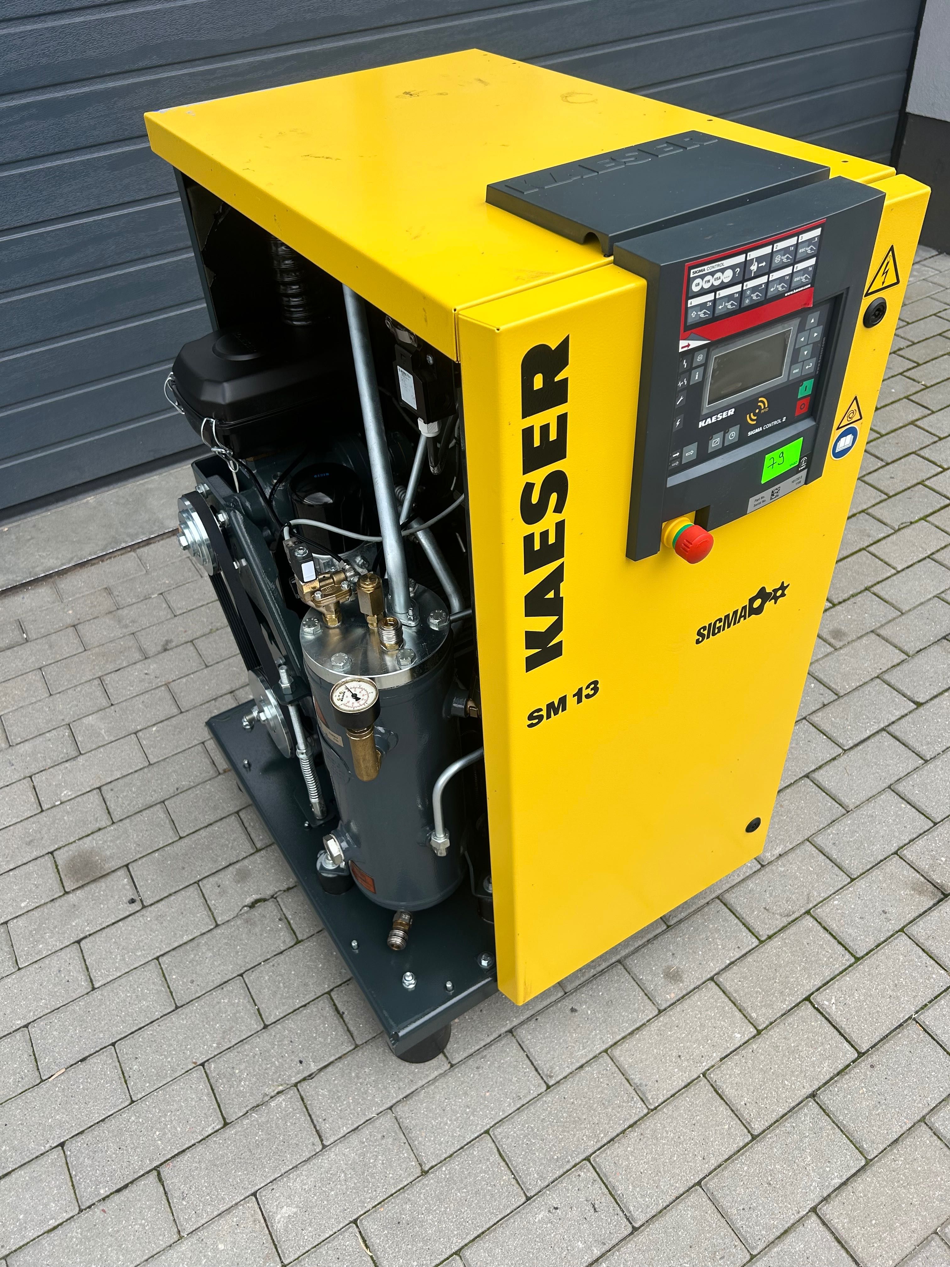 Kompresor  śrubowy  sprężarka KAESER SM13 7.5KW 11bar 1090 L/min