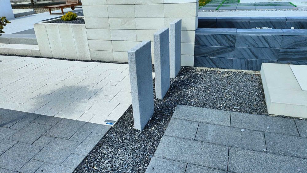 Ławka ławki z pustaków meble ogrodzeniowe pustak ogrodzenie murek mur