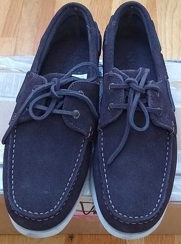 Чоловічі мокасіни туфли SUPERGA натуральний замш розмір 43