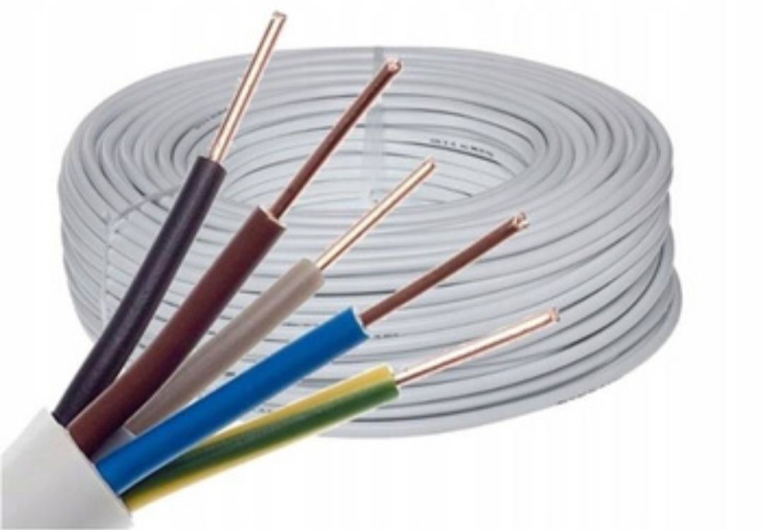 Kable NYM-J 3x1.5; 3x2.5; 5x2.5;;; 4x6; 1x10; 1x16