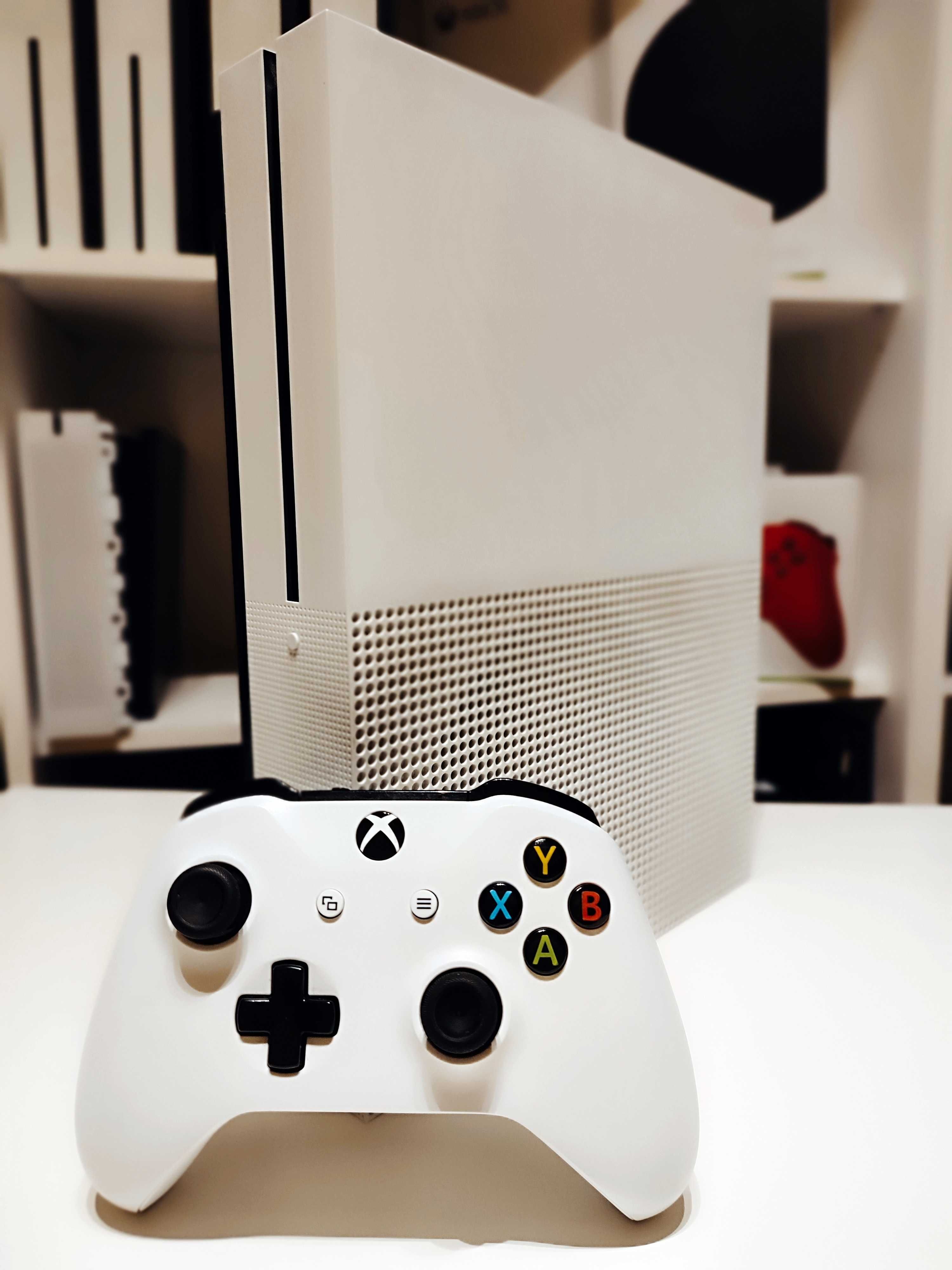 Konsola Xbox One S 500 GB + 2 x Pad + GWARANCJA - Zestaw Komplet