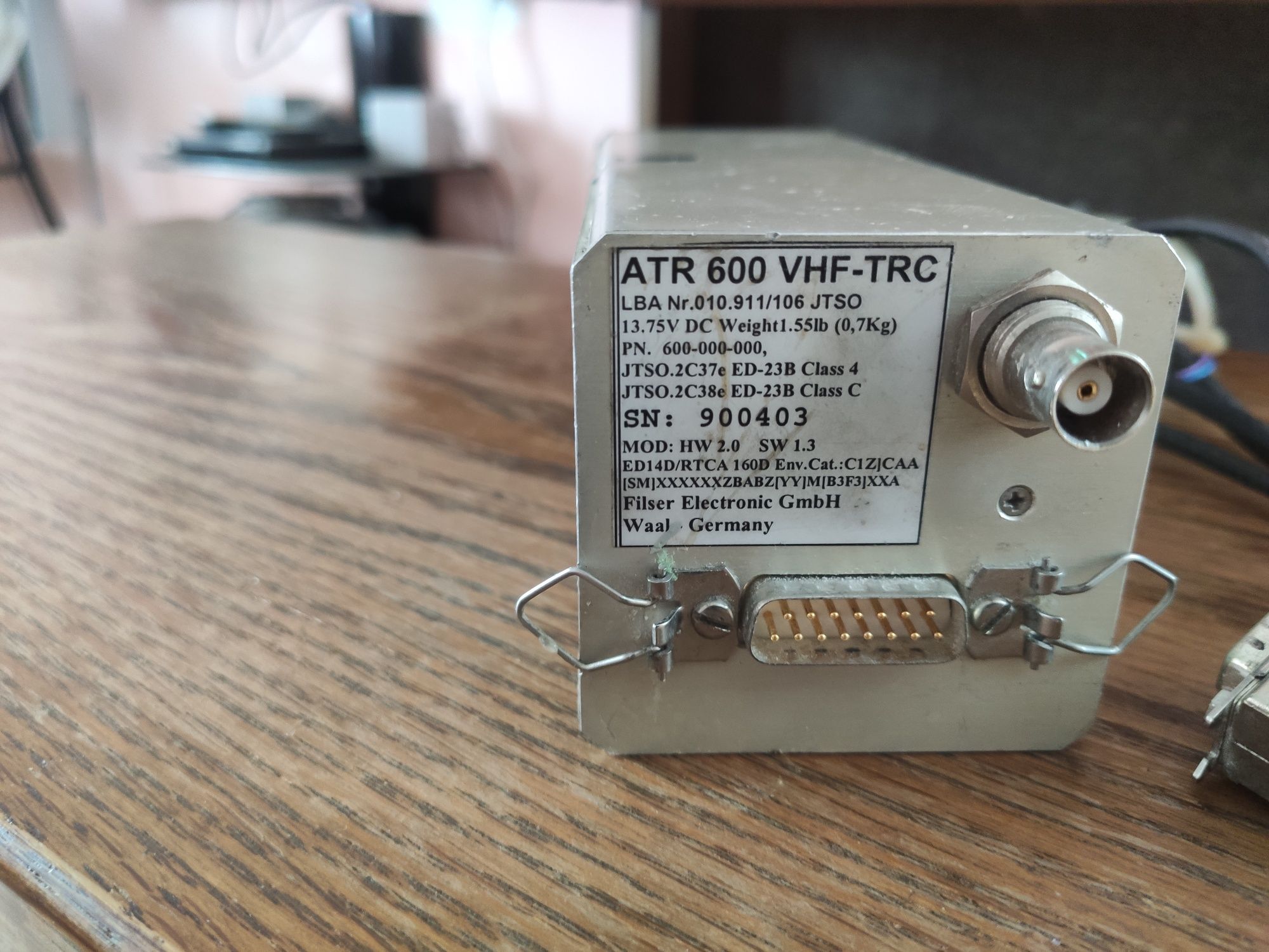 Radio lotnicze ATR 600 Intercom