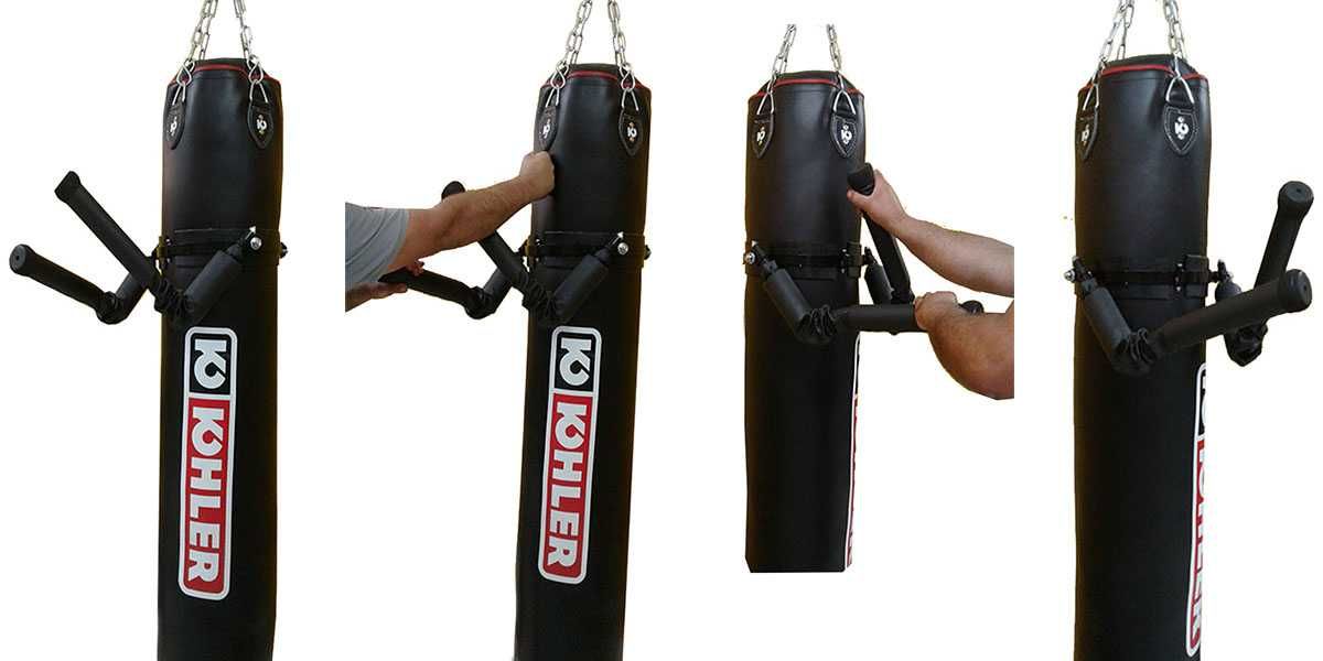 saco de boxe -braços humanos para defesa pessoal