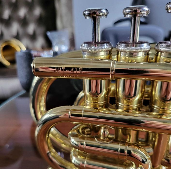 trąbka PICCOLO  JUPITER JPT-416 made in Taiwan stan celujący jak nowa!