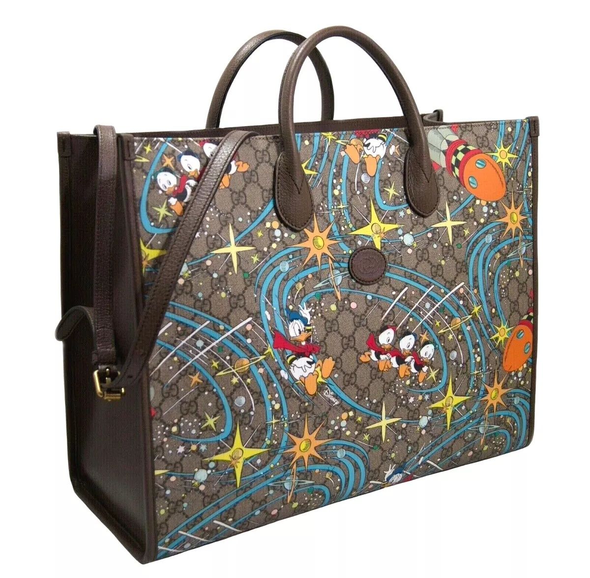 Torba shopperka Gucci Disney Kaczor Donald uniseks