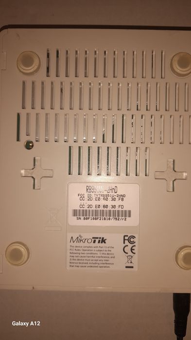 W/F Роутер MiķroTik